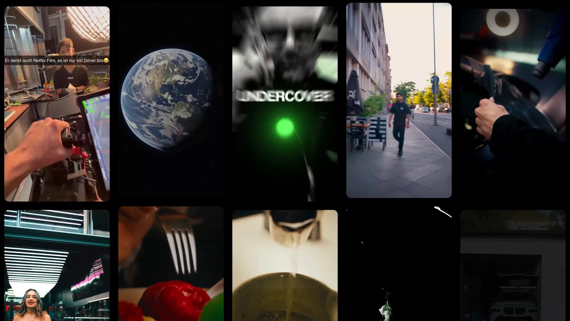 Showreel mit freigegebenen Vergani Kundenarbeiten